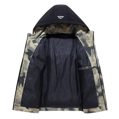 Kyle - Chaqueta con capucha lisa